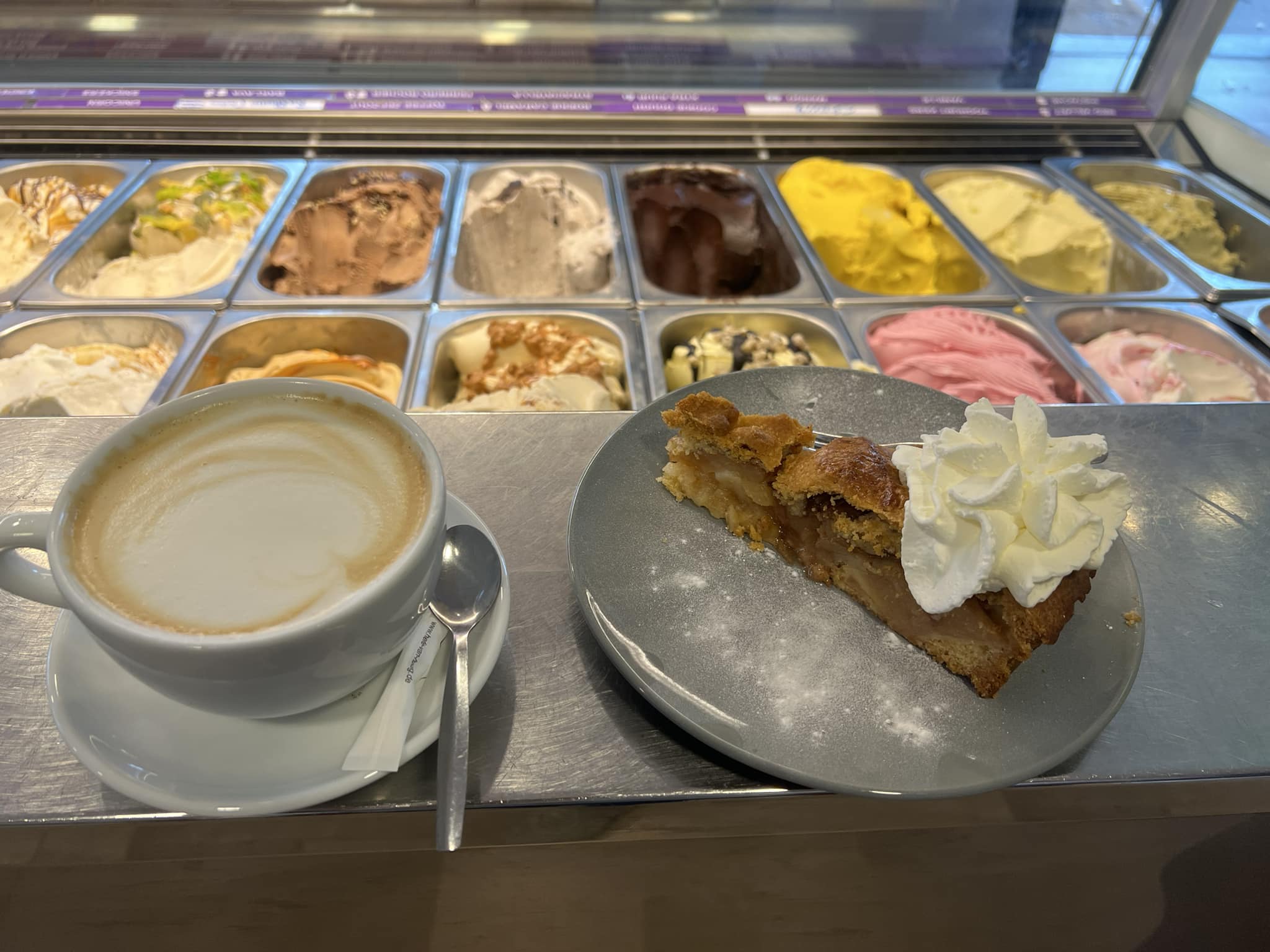 Koffie en appeltaart